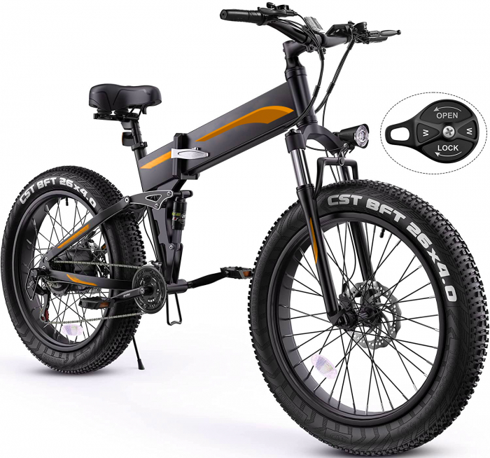 Bicicleta Electrica K5f, Model Off Road, Anvelope 26inch, 250w, 35km/h, 48v 10ah [2]