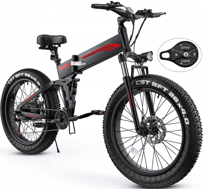 Bicicleta Electrica K5f, Model Off Road, Anvelope 26inch, 250w, 35km/h, 48v 10ah [3]