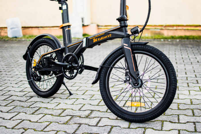 Bicicleta Electrica KUGOO V2 - 36v 7.5Ah, Motor 250W, 25Km/h, Roti 20'' [2]