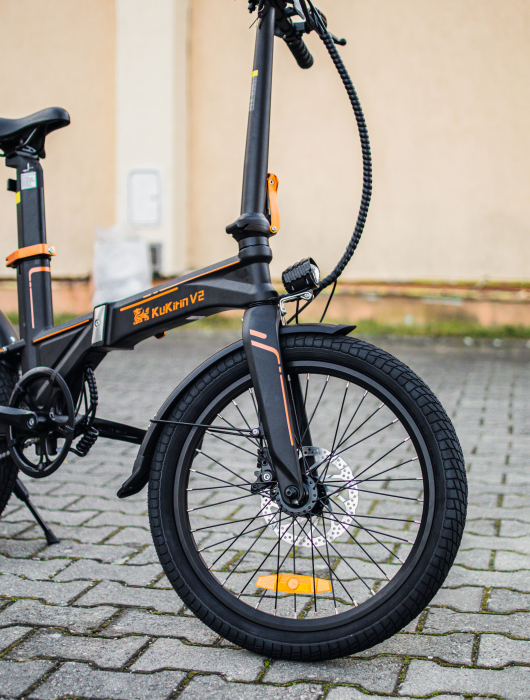 Bicicleta Electrica KUGOO V2 - 36v 7.5Ah, Motor 250W, 25Km/h, Roti 20'' [3]