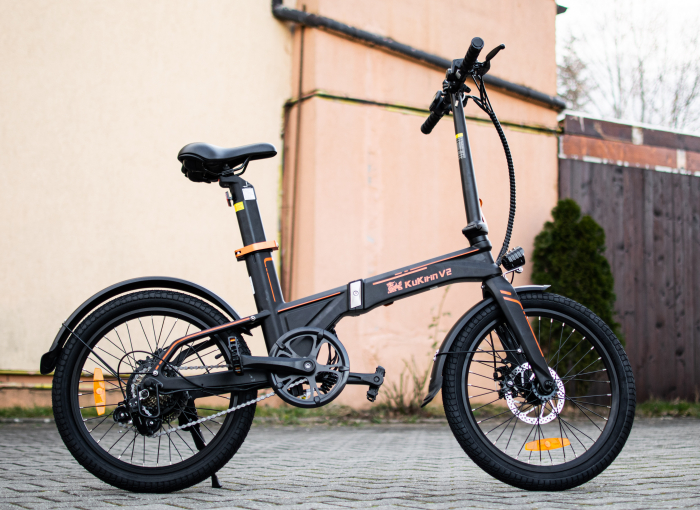 Bicicleta Electrica KUGOO V2 - 36v 7.5Ah, Motor 250W, 25Km/h, Roti 20'' [8]