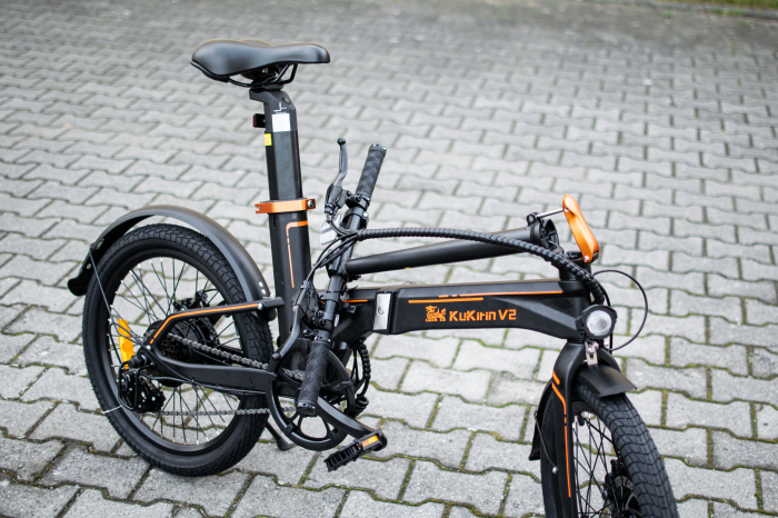 Bicicleta Electrica KUGOO V2 - 36v 7.5Ah, Motor 250W, 25Km/h, Roti 20'' [29]