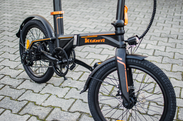 Bicicleta Electrica KUGOO V2 - 36v 7.5Ah, Motor 250W, 25Km/h, Roti 20'' [4]