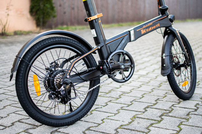Bicicleta Electrica KUGOO V2 - 36v 7.5Ah, Motor 250W, 25Km/h, Roti 20'' [6]