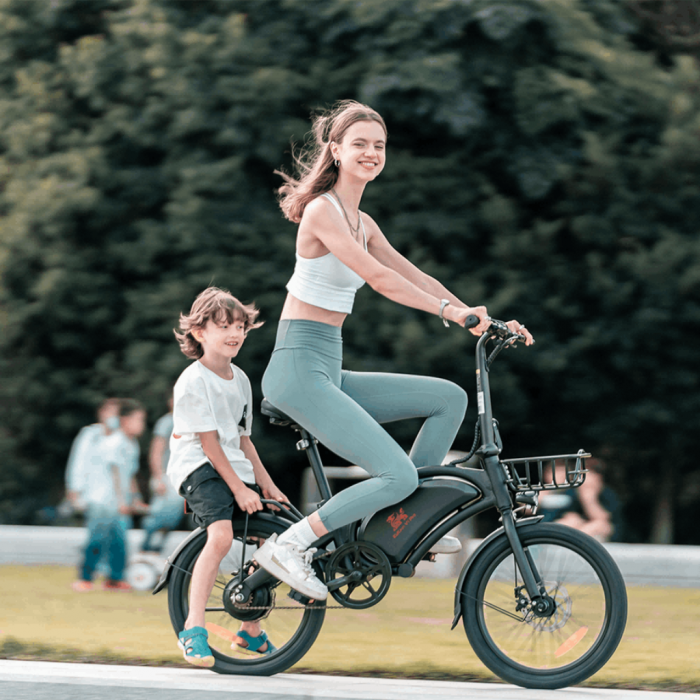 Bicicletă electrică KuKirin V1 Pro, Acumulator 7.5Ah, Anvelope de 20 inch, Viteză maximă de 45 km/h. [8]