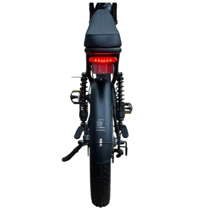 Bicicleta electrica OUXI V8 Pro, 250W, baterie 48V 15Ah, autonomie 60 km, roti 24x4.0, frane hidraulice [5]
