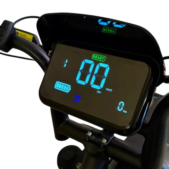 Bicicleta electrica OUXI V8 Ultra Max T, 250W, baterie 48V 30Ah, autonomie 120 km, frane hidraulice, baterie marita [6]