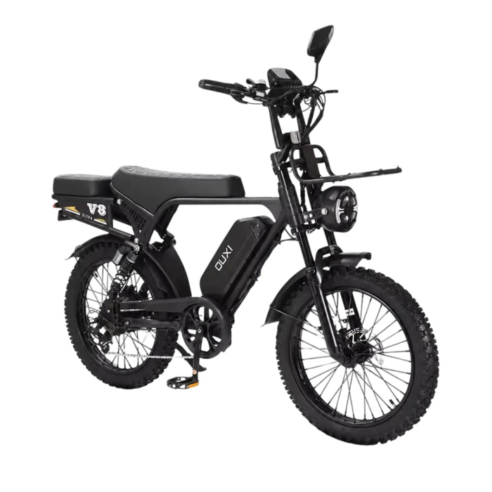 Bicicleta electrica OUXI V8 Ultra T, 250W, baterie 48V 15Ah, autonomie 80 km, anvelope off-road 20x4.0 [2]