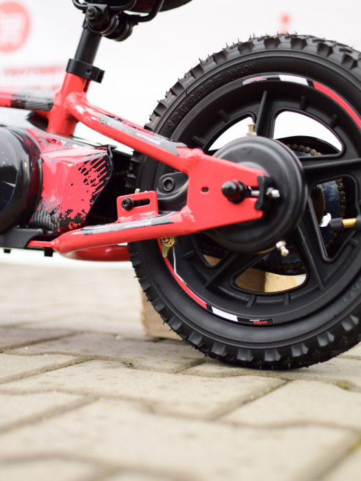 Bicicletă Electrică Copii TRX200 Fără Pedale | 200W, Roți 12” | trotinete-ieftine.ro [16]