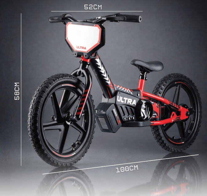 Bicicletă Electrică Copii TRX200 Fără Pedale | 200W, Roți 12” | trotinete-ieftine.ro [9]