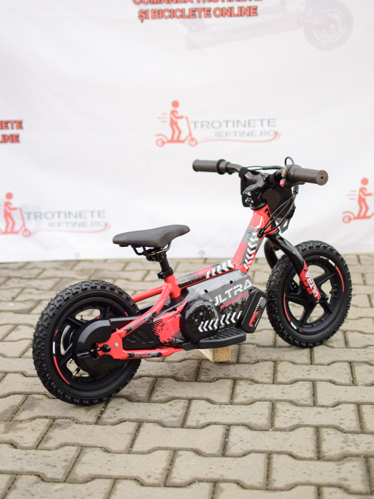 Bicicletă Electrică Copii TRX200 Fără Pedale | 200W, Roți 12” | trotinete-ieftine.ro [2]