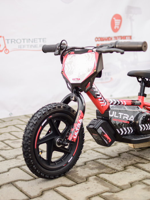 Bicicletă Electrică Copii TRX200 Fără Pedale | 200W, Roți 12” | trotinete-ieftine.ro [8]