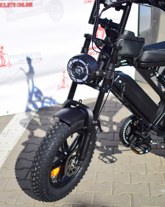 Bicicletă electrică QM-Wheel V20 Mini FatBike 250W 48V [25]