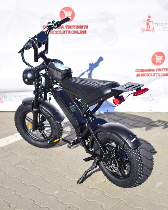 Bicicletă electrică QM-Wheel V20 Mini FatBike 250W 48V [10]