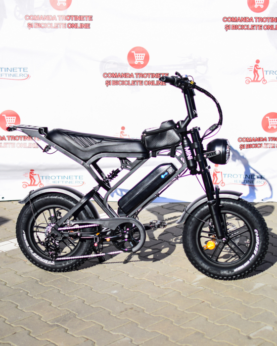 Bicicletă electrică QM-Wheel V20 Mini FatBike 250W 48V [3]