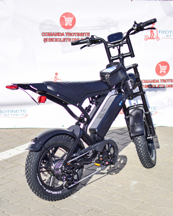Bicicletă electrică QM-Wheel V20 Mini FatBike 250W 48V [2]