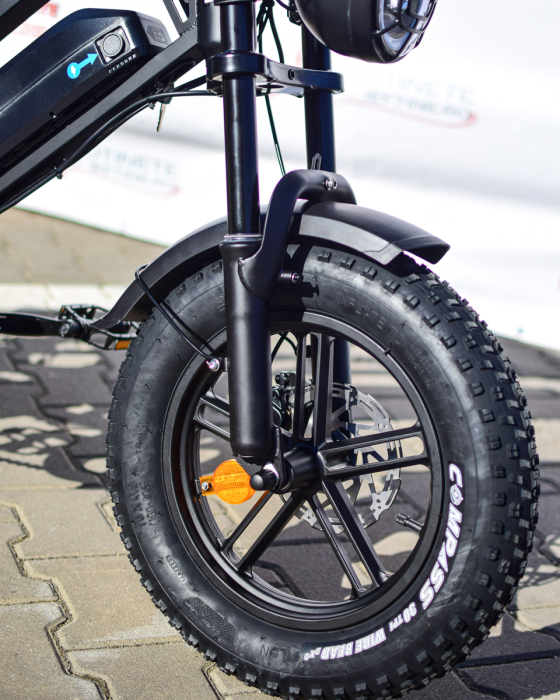Bicicletă electrică QM-Wheel V20 Mini FatBike 250W 48V [4]