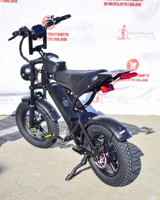 Bicicletă electrică QM-Wheel V20 Mini FatBike 250W 48V [22]
