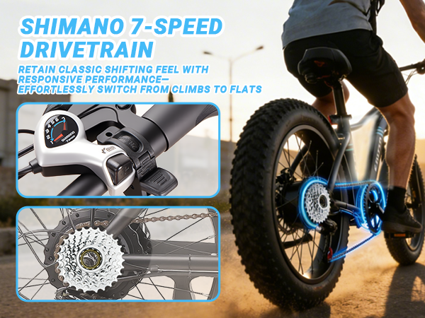 Bicicletă electrică S1 20” cu baterie 36V 10.4Ah, autonomie până la 50 km și Shimano 7 viteze. Ideală pentru oraș și deplasări zilnice. [11]