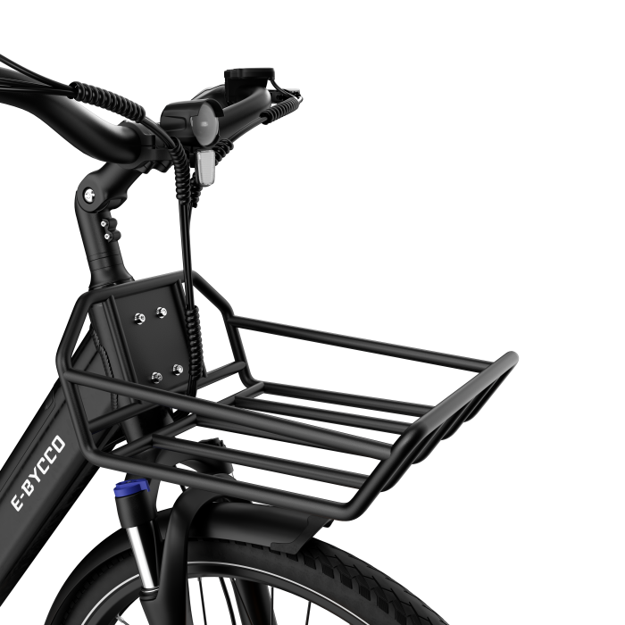 Bicicletă electrică V1 Black 28”, baterie 36V 15.6Ah, autonomie 45–90 km, motor 250W, Shimano 7 viteze [13]