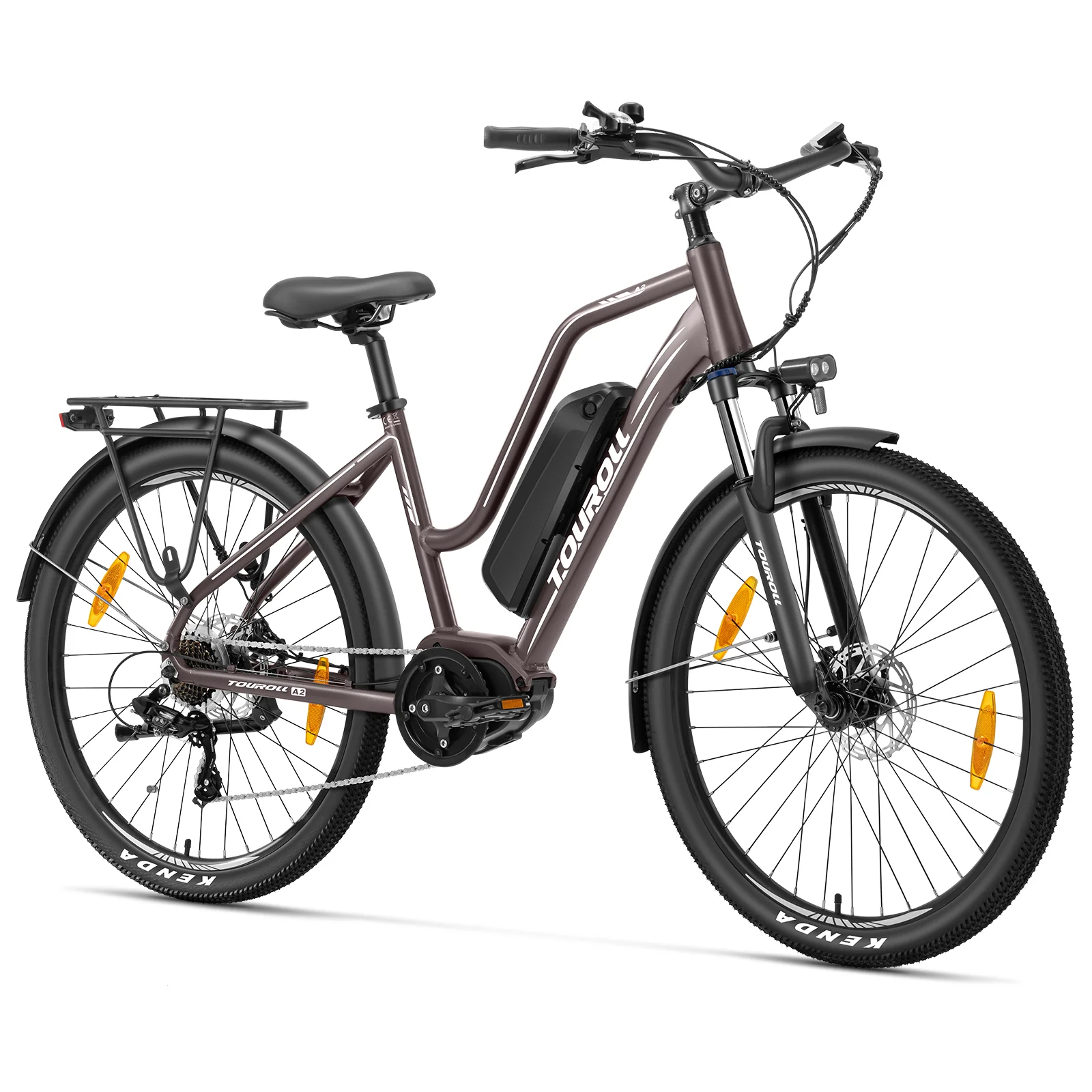 Bicicletă Electrică Touroll MA2 Mid-Drive 250W 36V 13Ah Autonomie 100km [1]