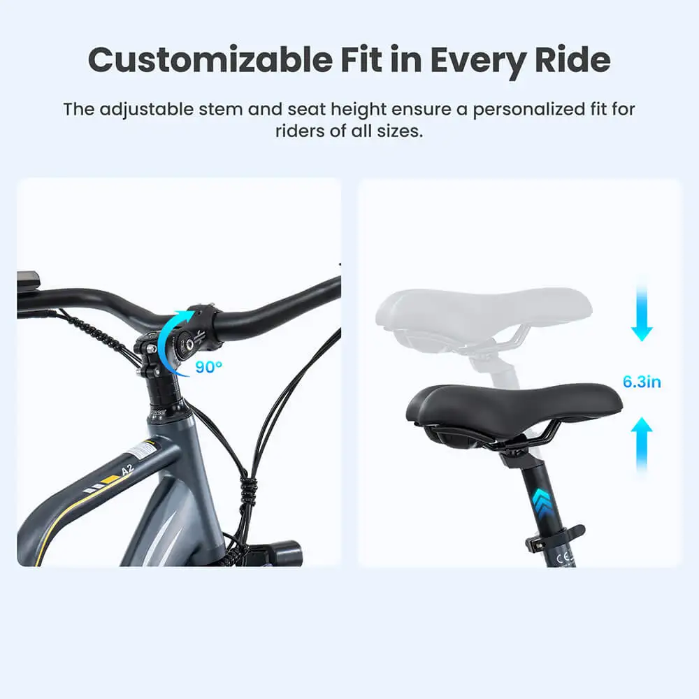 Bicicletă Electrică Touroll MA2 Mid-Drive 250W 36V 13Ah Autonomie 100km [9]