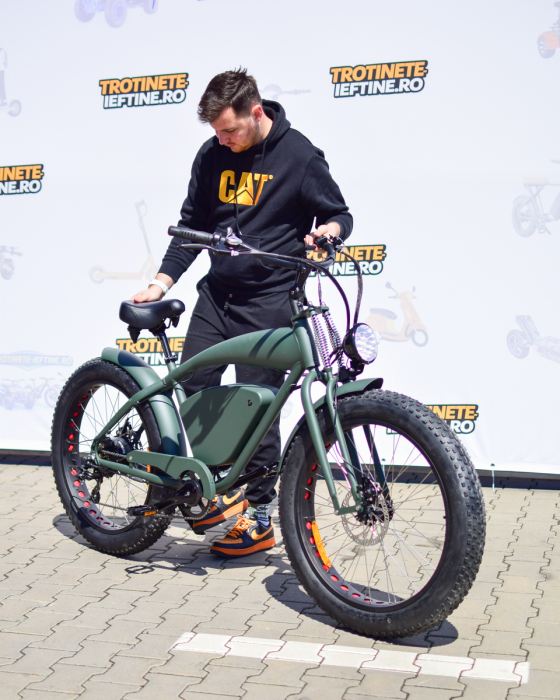 Bicicleta electrica ULTRA Beachcruiser Fat Bike 26 inch [12]
