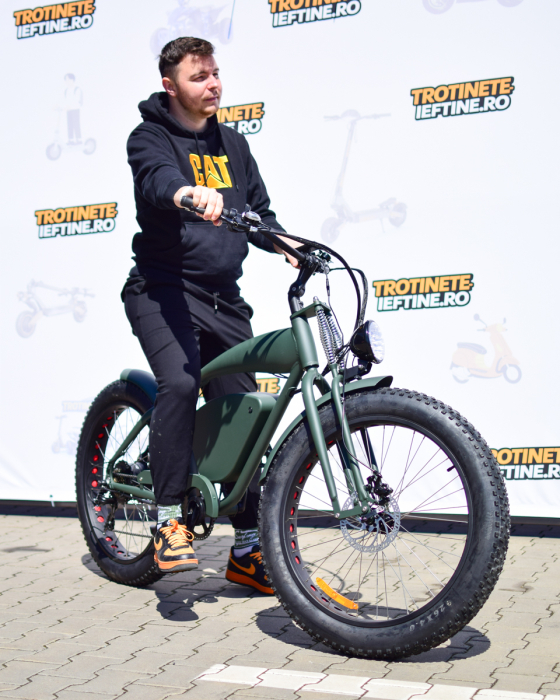 Bicicleta electrica ULTRA Beachcruiser Fat Bike 26 inch [13]