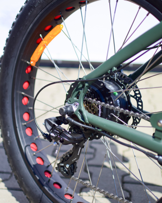 Bicicleta electrica ULTRA Beachcruiser Fat Bike 26 inch [7]