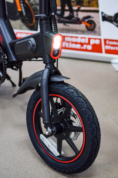Bicicleta Electrica Y1-14, Motor 350W, Viteza 25km/h, Anvelope 14 inch, 40km [3]