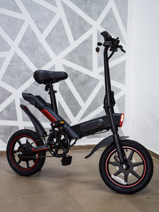 Bicicleta Electrica Y1-14, Motor 350W, Viteza 25km/h, Anvelope 14 inch, 40km [10]