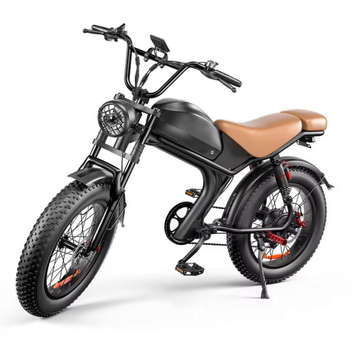 Bicicleta-Moto Electrica C93, 1000w, viteza 55 km/h, 20inch, autonomie 80km [9]