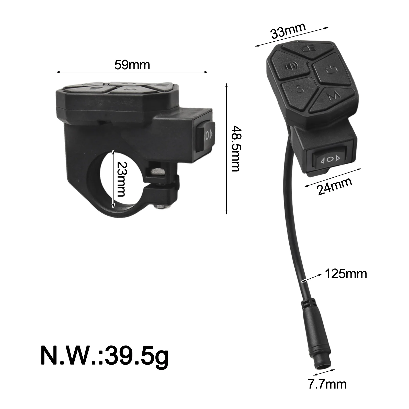 Buton (comutator) de comanda pentru trotineta electrica SmartGyro Crossover Dual Max [2]