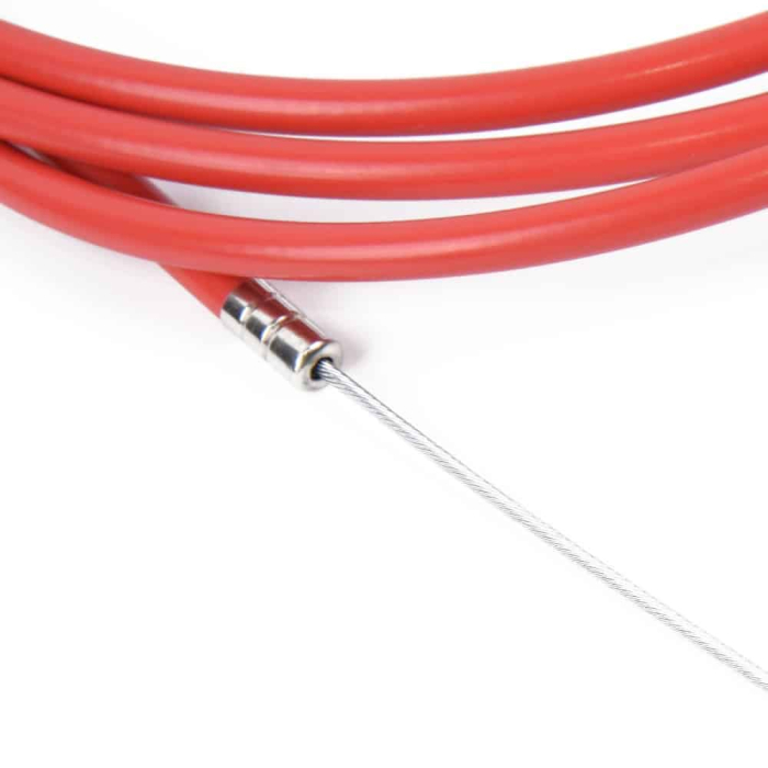 Cablu de frana generic 1.8 metri, culoare rosie, pentru trotineta electrica [2]