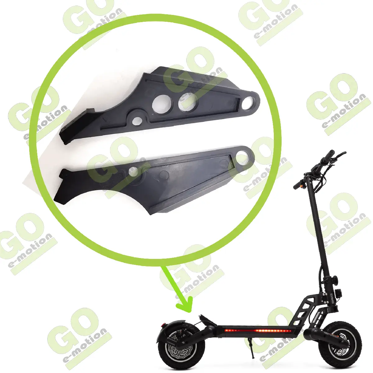 Capace laterale pentru suport Kugoo G2 Pro [3]