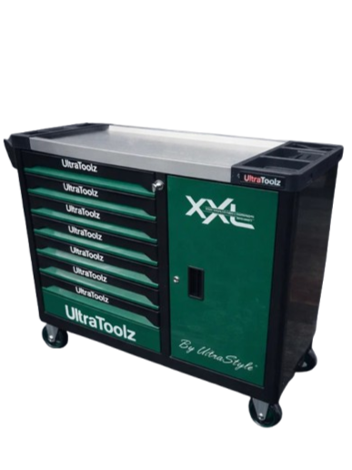 Cărucior Scule Profesional UltraToolz 6/7 JUMBO – Model Nou 2026, 7 Sertare, Set Complet, 80KG [11]