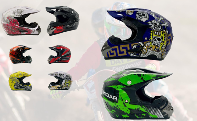 Cască Cross Moto V1 Ultra Motocross Racing [2]