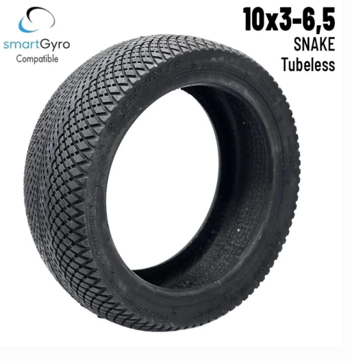 Anvelopa 10x3-6.5 tubeless SNAKE cu gel antipana [2]