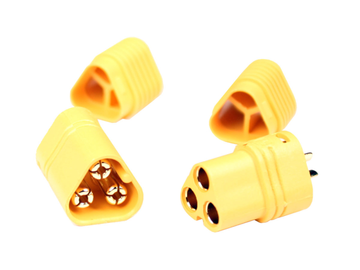 Conector MT60 (5 perechi) 5M/5F + 10 protectii pentru trotinete si biciclete electrice [2]