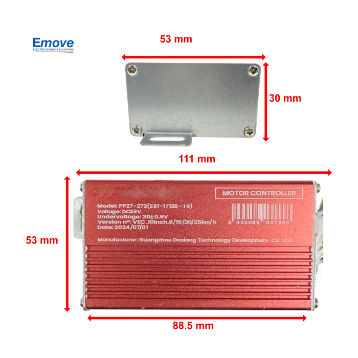 Controller compatibil cu trotineta electrica Smartgyro Z-One, model 2023 (19A) [2]