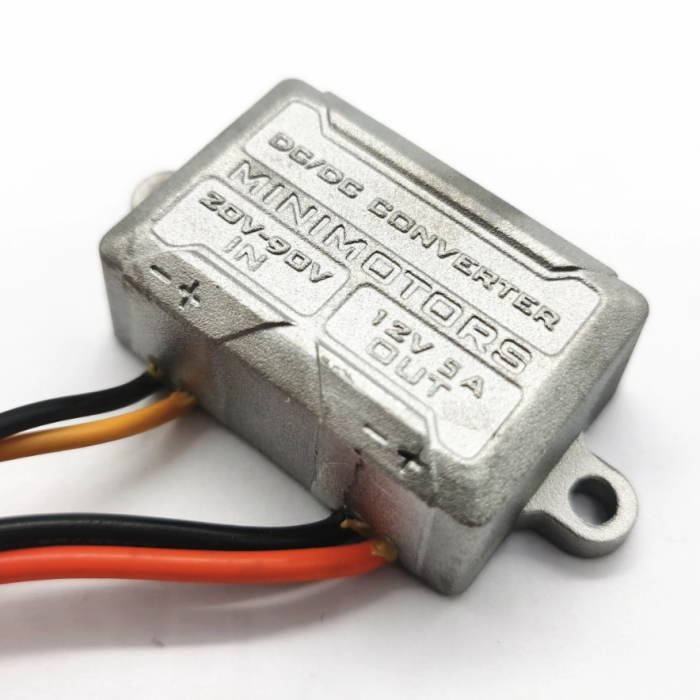 Convertor DC-DC Minimotors 12V 5A pentru trotinete electrice [2]