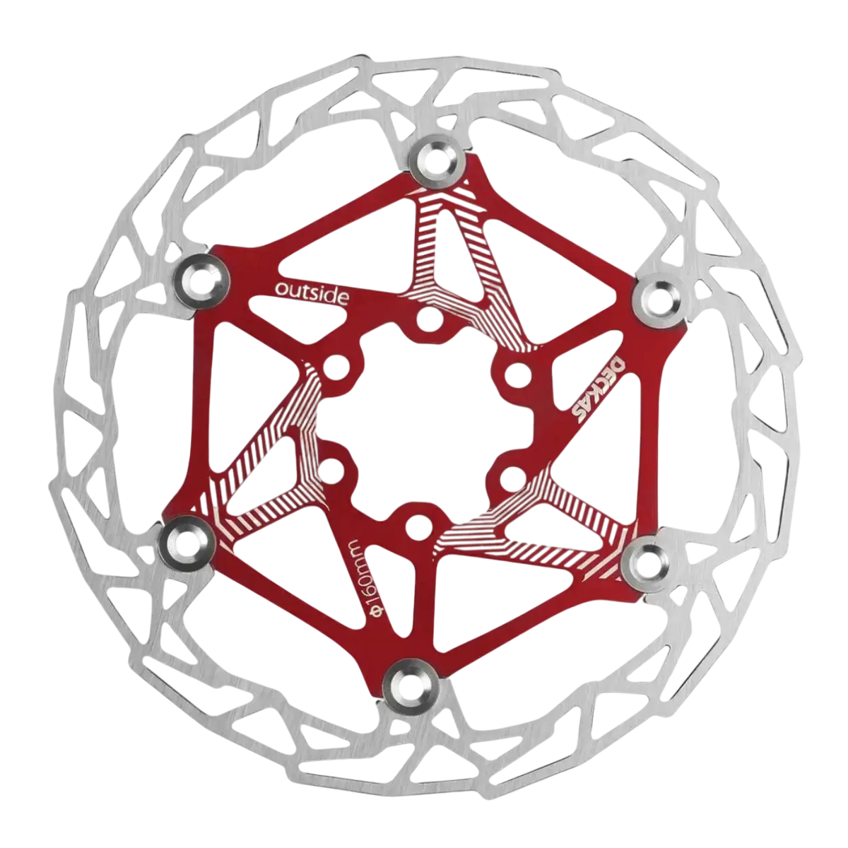 Disc de frana colorat 160 mm DECKAS [4]