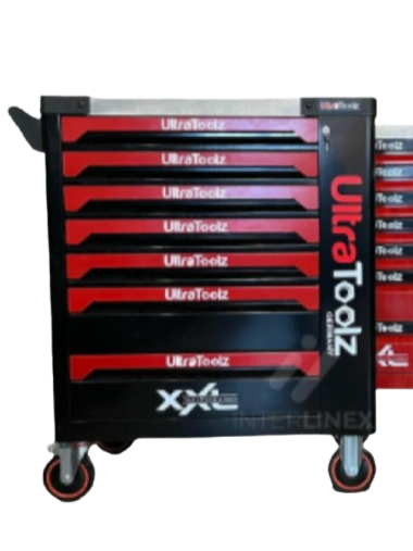 Dulap Scule Profesional 7 Sertare 299 Piese | Troler Premium 75KG [11]