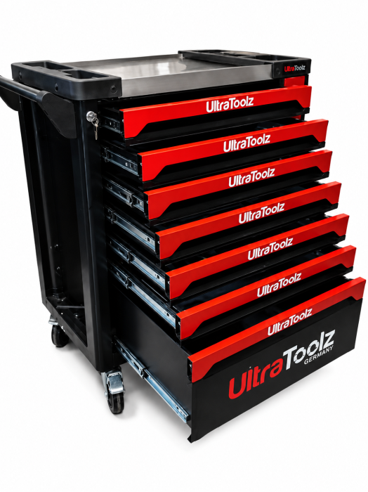 Dulap Scule UltraToolz 7/7 PRO XXL cu Cheie Dinamometrică – Carucior Profesional Atelier [11]