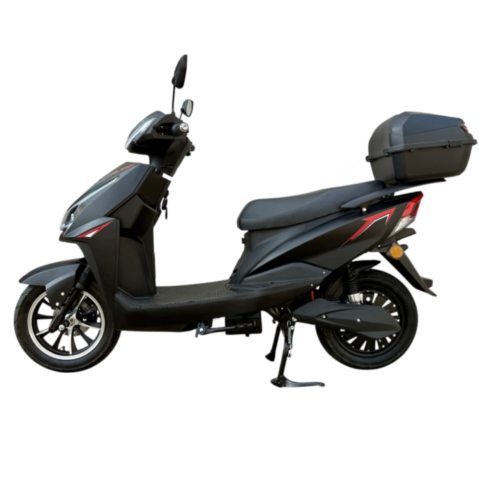 E-Scuter Electric ECO 1200W 60V 20Ah, Plumb Gel, Desgign Modern, Viteza 25 Km/h [7]