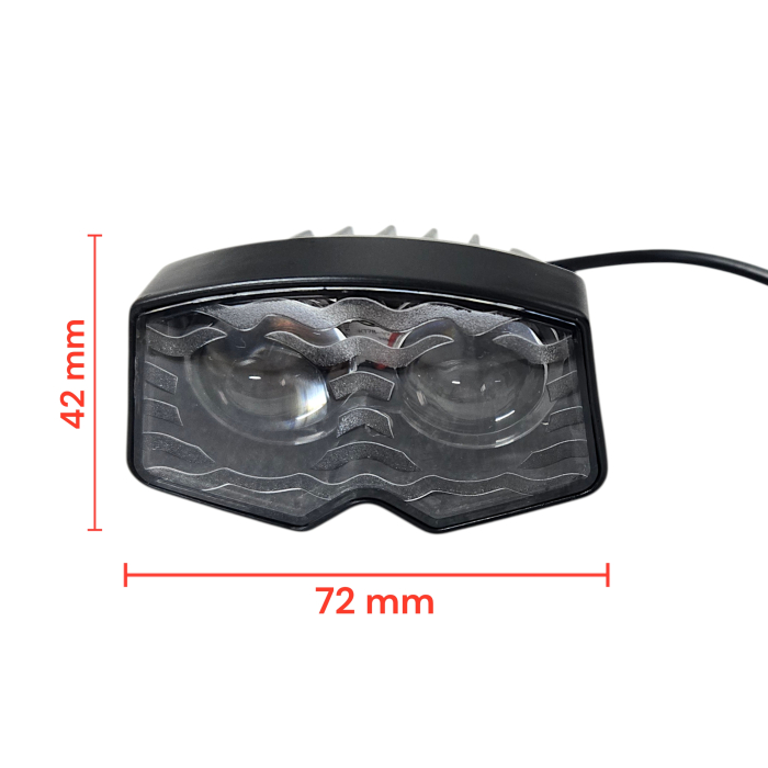 Far fata pentru trotineta electrica Ecoxtrem M41 Tank [2]