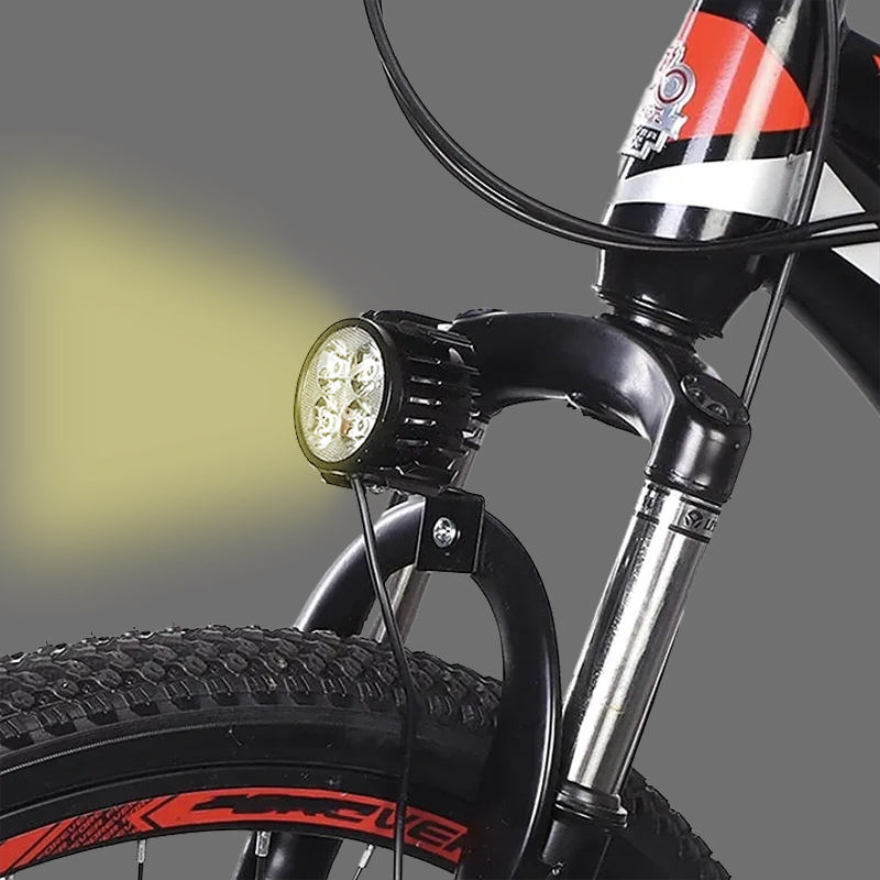 Far LED cu claxon 12-72V impermeabil pentru trotineta electrica Smartgyro si modele compatibile [5]