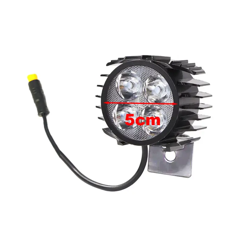 Far LED cu claxon 12-72V impermeabil pentru trotineta electrica Smartgyro si modele compatibile [3]