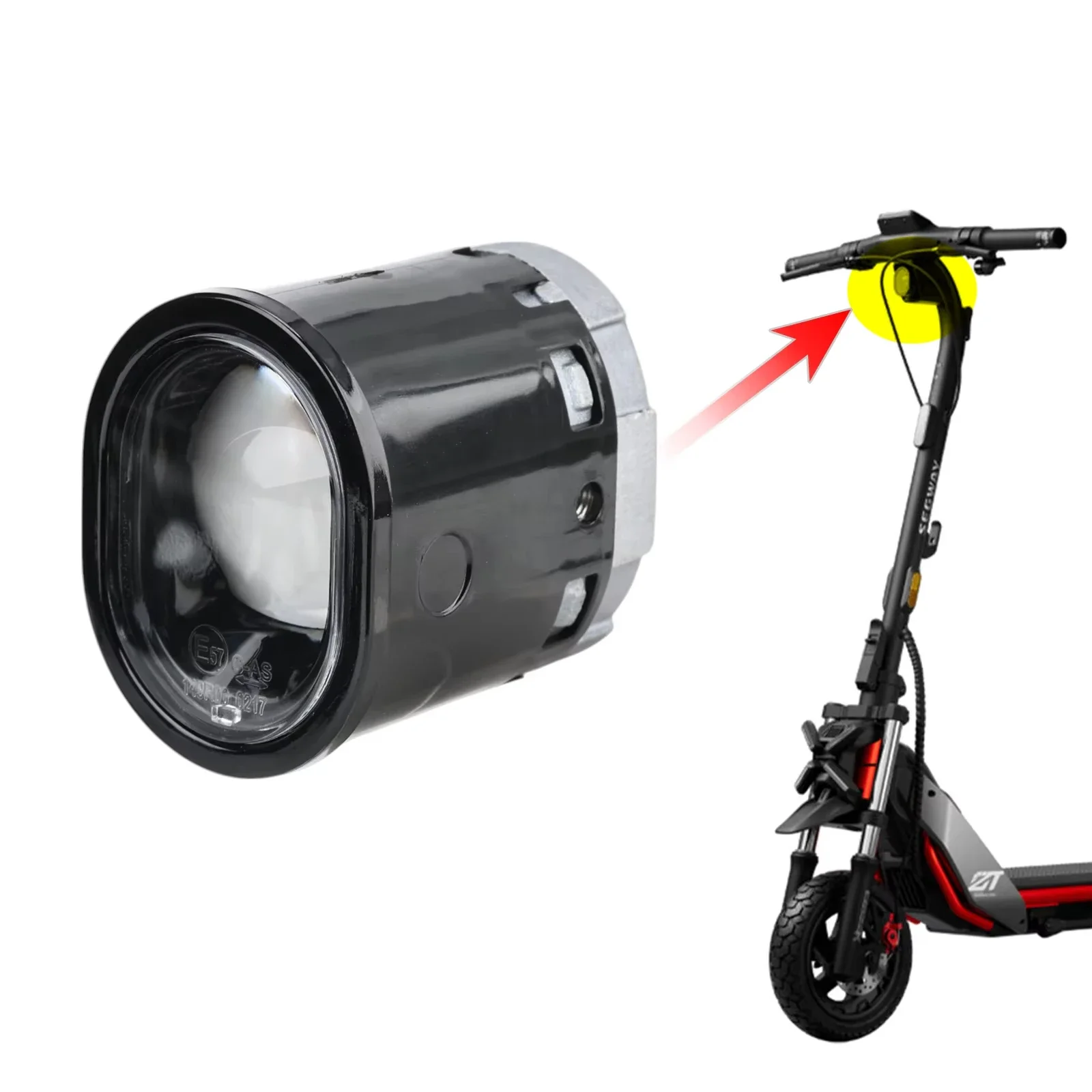 Far LED fata pentru trotineta electrica Ninebot by Segway Ninebot ZT3 Pro, original [2]