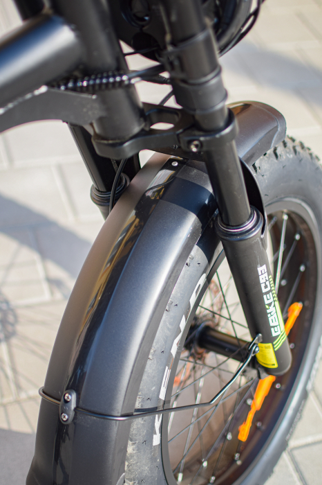Fat-Bike Electric, Bicicleta C93, 1000w, Roti 20 inch, 55 km/h, Maro [8]